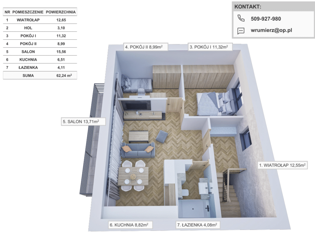 Zdjęcie przedstawiające lokal nr 2