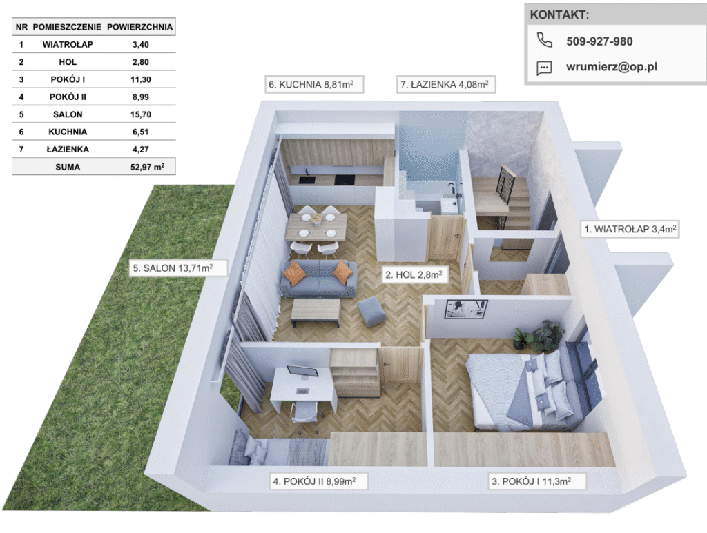 Zdjęcie przedstawiające lokal nr 3